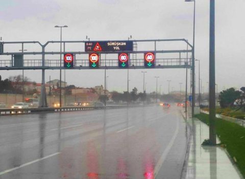 Hava limanı istiqamətində sürət həddi endirildi