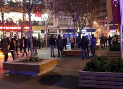 Türkiyədə yenidən zəlzələ oldu: əhali küçələrdə
