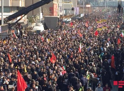 Qasım Süleymaninin dəfnində insident: Ölən və yaralananlar var