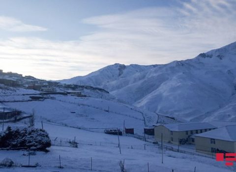 Şimal bölgəsinə qar yağıb – Temperatur mənfi 11 dərəcəyə enib
