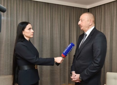 Prezident İlham Əliyev Rusiyanın “Rossiya-24” televiziya kanalına müsahibə verdi
