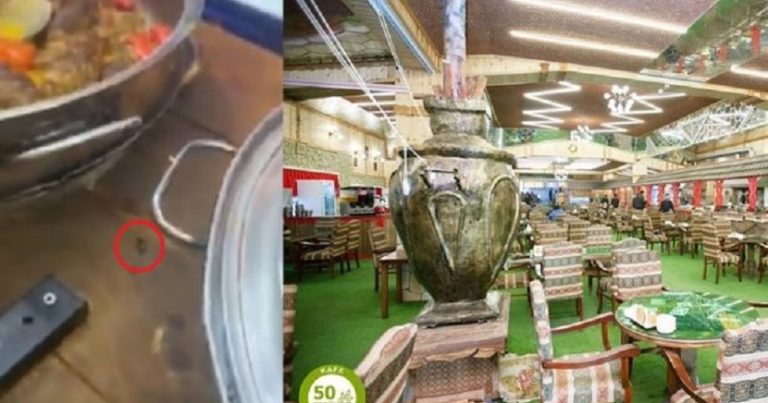 Bakının məşhur “50 Qəpik” restoranında iyrənc mənzərə – VİDEO Bakının məşhur “50 Qəpik” restoranında iyrənc mənzərə – VİDEO