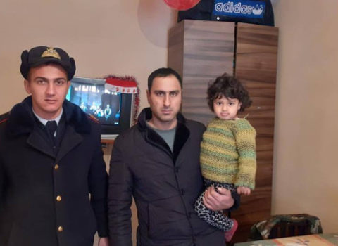 İtkin düşən azyaşlı tapıldı