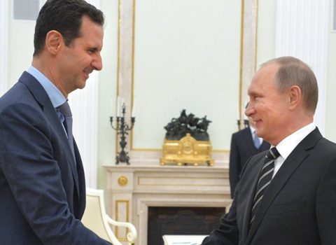 Vladimir Putin Suriyada səfərdədir