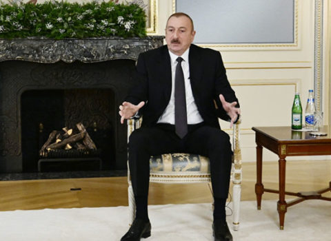 Prezident Davosda daha bir görüş keçirdi