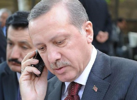 Ərdoğan İran və İraq prezidentlərinə zəng edib