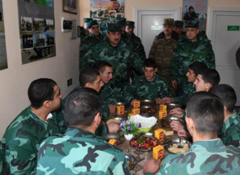 Prezidentin köməkçisi Ermənistanla sərhəddə – FOTOLAR