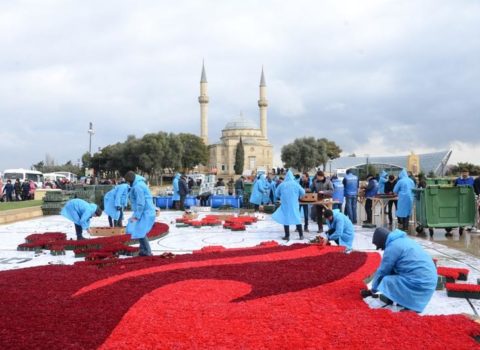 “Şəhidlər Xiyabanı”nda 20 Yanvar faciəsinin ildönümünə hazırlıq – FOTO