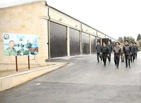 Zakir Həsənov hərbi təyinatlı obyektlərin açılışında iştirak etdi – FOTO