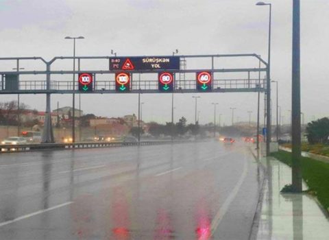 Hava limanı istiqamətində əsas yollarda sürət həddi endirildi