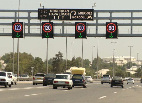Bu yollarda sürət həddi endirildi