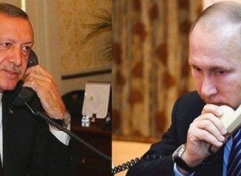 Ərdoğan Putinlə Suriyadakı vəziyyəti müzakirə etdi