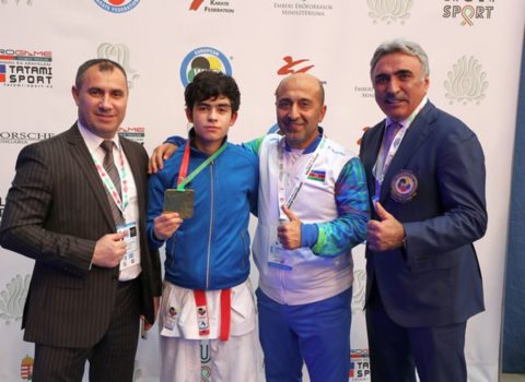 Yeniyetməmiz karate üzrə Avropa çempionu oldu – FOTO