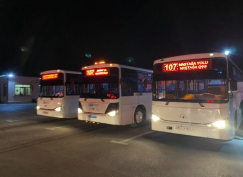 Bakıda avtobuslar belə dezinfeksiya edilir – FOTO