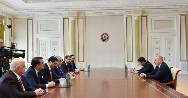 Prezident İlham Əliyev Şamil Ayrımı qəbul edib Prezident İlham Əliyev Şamil Ayrımı qəbul edib