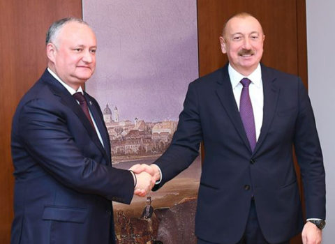 Prezident İqor Dodonla da görüşdü – Foto