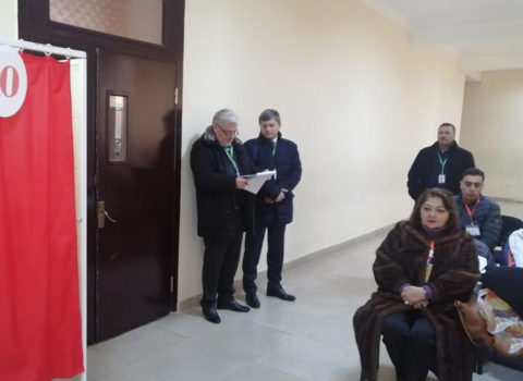 ATƏT-in qısamüddətli müşahidə missiyasının rəhbəri səsvermə prosesini izləyir – FOTO