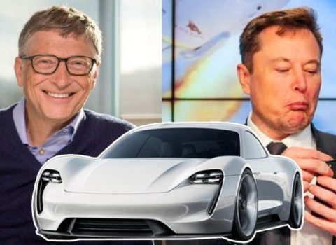 Bill Qeyts elektromobil aldı, Tesla-nın sahibi gileyləndi – VİDEO