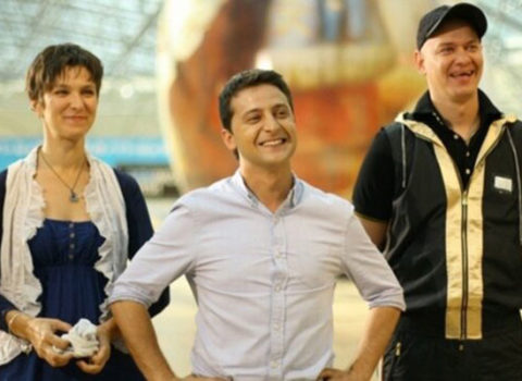 Zelenskinin çəkildiyi film Ukraynada qadağan olundu – FOTO