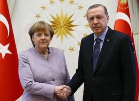 Türkiyə Prezidentilə Almaniya kansleri arasında telefon danışığı oldu