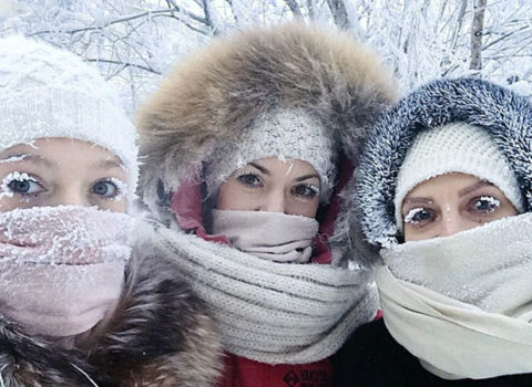 Dünyanın ən soyuq qəsəbəsi: 60 dərəcə şaxtada yaşayırlar – FOTO
