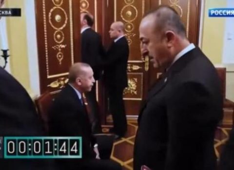 Ərdoğan o videodan danışdı: Putin bizi maşına qədər ötürdü