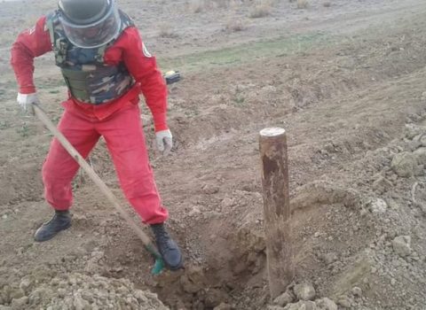 Ağstafada təhlükəli sursat aşkarlandı – FOTO