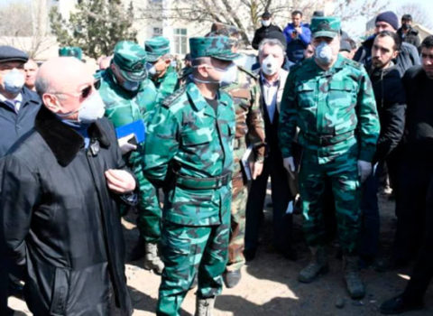 Generallar Prezidentin tapşırığı ilə karantin əra­zisinə yollandı – FOTO
