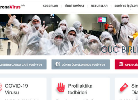 Koronavirusinfo.az saytına hakerlər hücum etdi