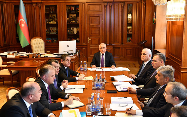 Prezidentin Sərəncamı ilə bağlı ilk iclas keçirildi Prezidentin Sərəncamı ilə bağlı ilk iclas keçirildi