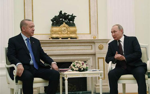 Ərdoğanla Putinin 3 saatlıq görüşü bitdi Ərdoğanla Putinin 3 saatlıq görüşü bitdi