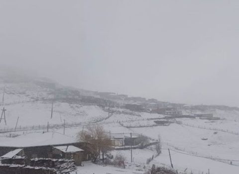 Qubaya qar yağdı – FOTO
