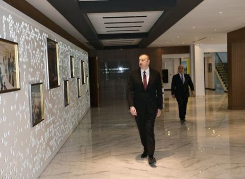 Prezident Bakıda açılışda – FOTOLAR