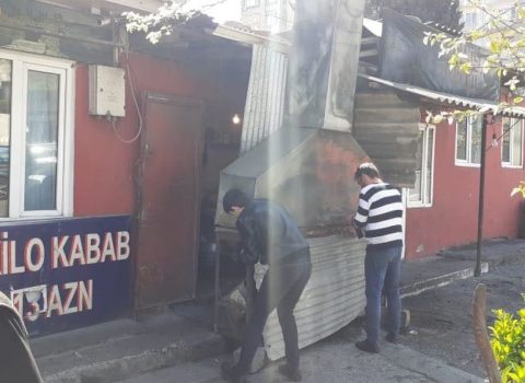 Yasamalda antisanitar ət satışı məntəqəsi bağlandı – FOTO
