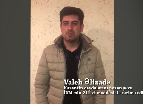 Yas bəhanəsi ilə karantini pozanlar cəzalandı – FOTOLAR