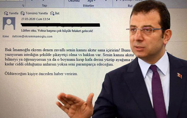 İmamoğlunu ölümlə hədələyən şəxs saxlanıldı – FOTO İmamoğlunu ölümlə hədələyən şəxs saxlanıldı – FOTO