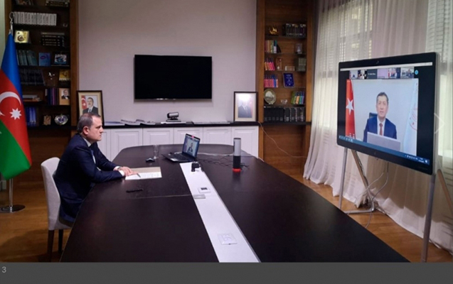 Ceyhun Bayramov uşaqları təbrik etdi Ceyhun Bayramov uşaqları təbrik etdi