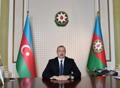 İlham Əliyev yeni Baş prokuroru videoformatda qəbul etdi – FOTO