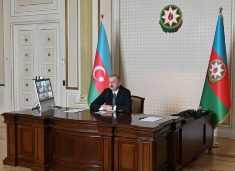 Prezident CISCO şirkətinin rəhbərləri ilə görüşdü – FOTO
