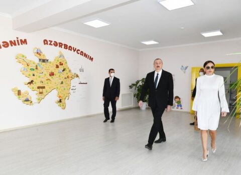 Prezident “Qobu Park-3” yaşayış kompleksinin açılışında iştirak etdi – YENİLƏNİB
