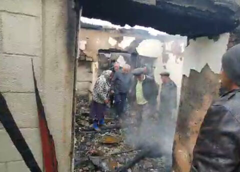 Qubada güclü yanğı: İcra başçısı hadisə yerinə gəldi – FOTO+VİDEO