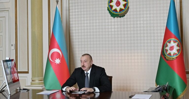 Prezident İlham Əliyev Donald Trampın təbrik məktubundan danışdı Prezident İlham Əliyev Donald Trampın təbrik məktubundan danışdı