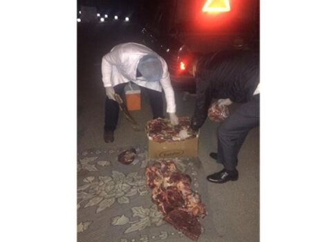 Bərdədə 70 kq yararsız ət aşkarlandı – FOTO