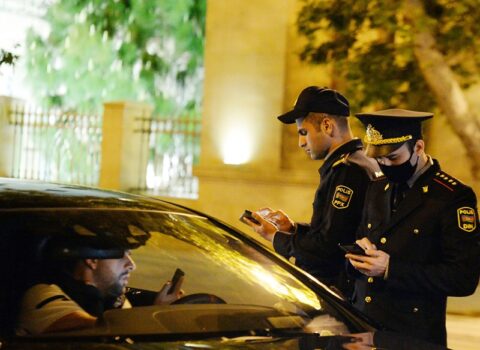 Bakıda polis gücləndirilmiş iş rejiminə keçdi