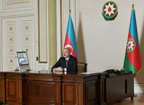 Prezident “Signify” şirkətinin rəhbərləri ilə videokonfrans keçirdi – FOTO