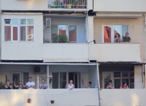 Yasamaldakı görüntülər klip çəkilişindən imiş – VİDEO