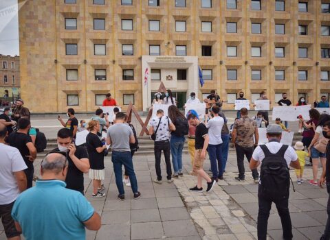 Tbilisidə kütləvi aksiya keçirilir