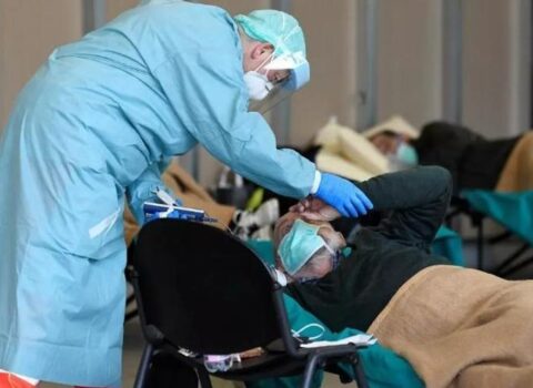Azərbaycanda ağır koronavirus xəstələrinin yeni görüntüləri – VİDEO