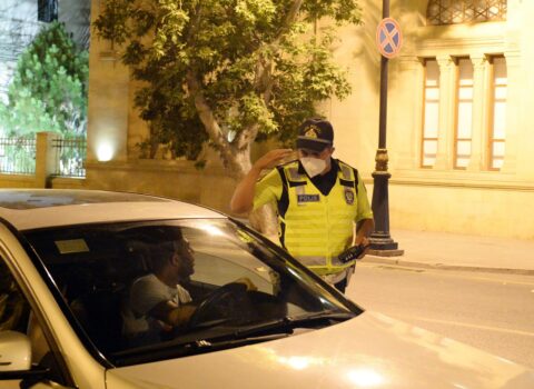 Polis bu rayonda reyd keçirdi