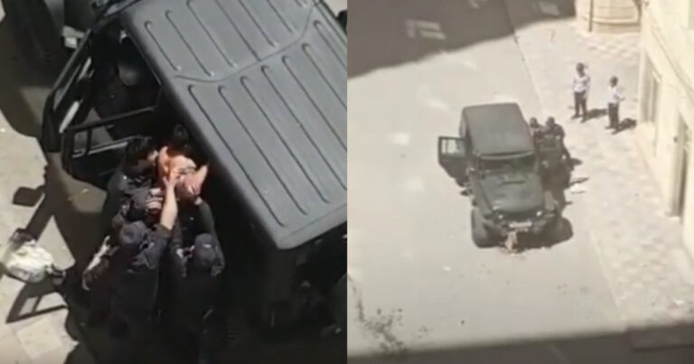 Bakıda polislə vətəndaş arasında qarşıdurma: Pəncərələrdən polislərə zibil atdılar – VİDEO Bakıda polislə vətəndaş arasında qarşıdurma: Pəncərələrdən polislərə zibil atdılar – VİDEO
